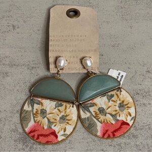 Anthropologie Beverly Hills Pearl Drop Earrings